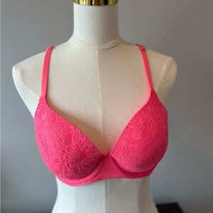 Aerie Lace Bras 40B | Gently Worn | Pink + Blue | Optional Racerback~ Set of 2